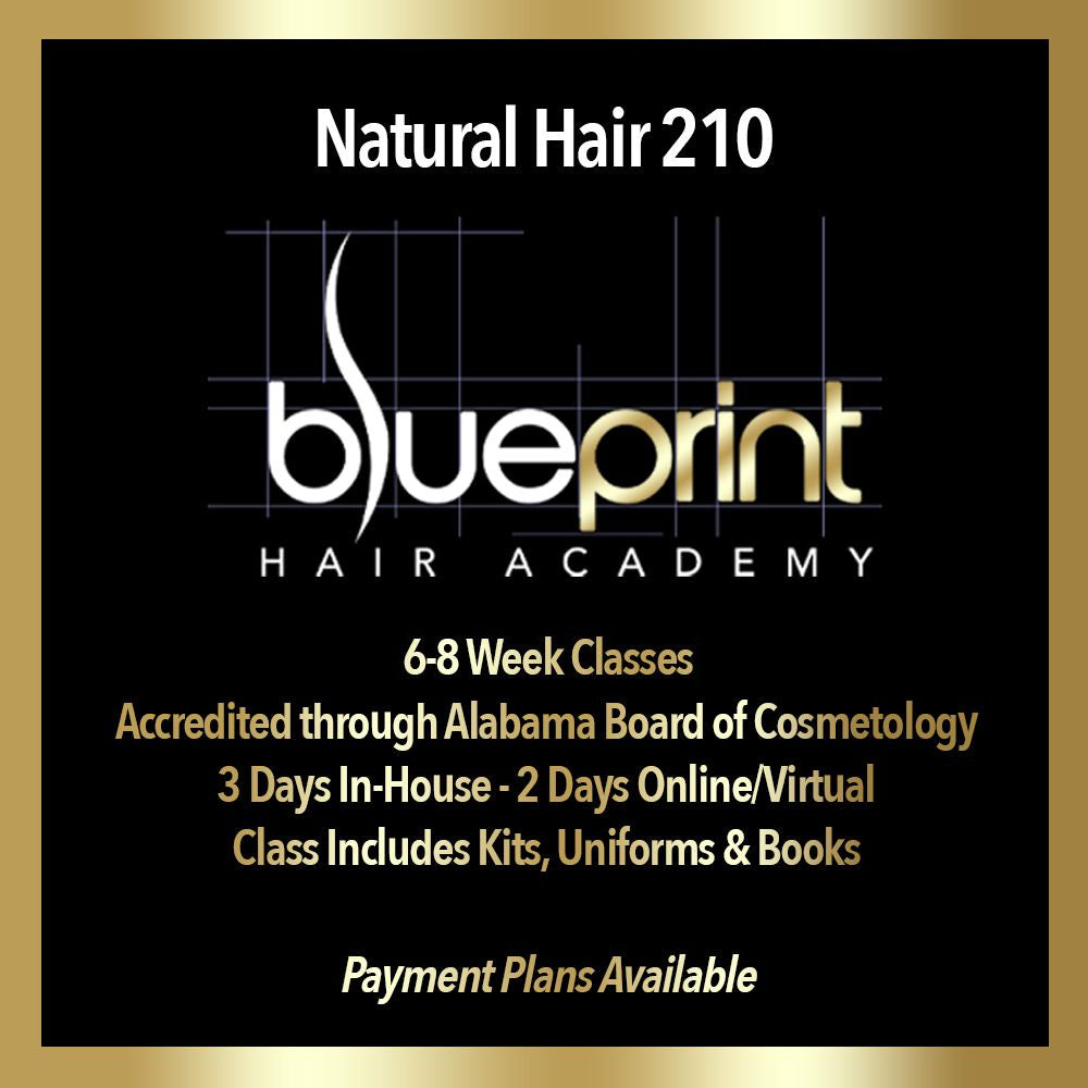 Natural Hair program + Kits, Books, Exam preps, Uniform and Lab